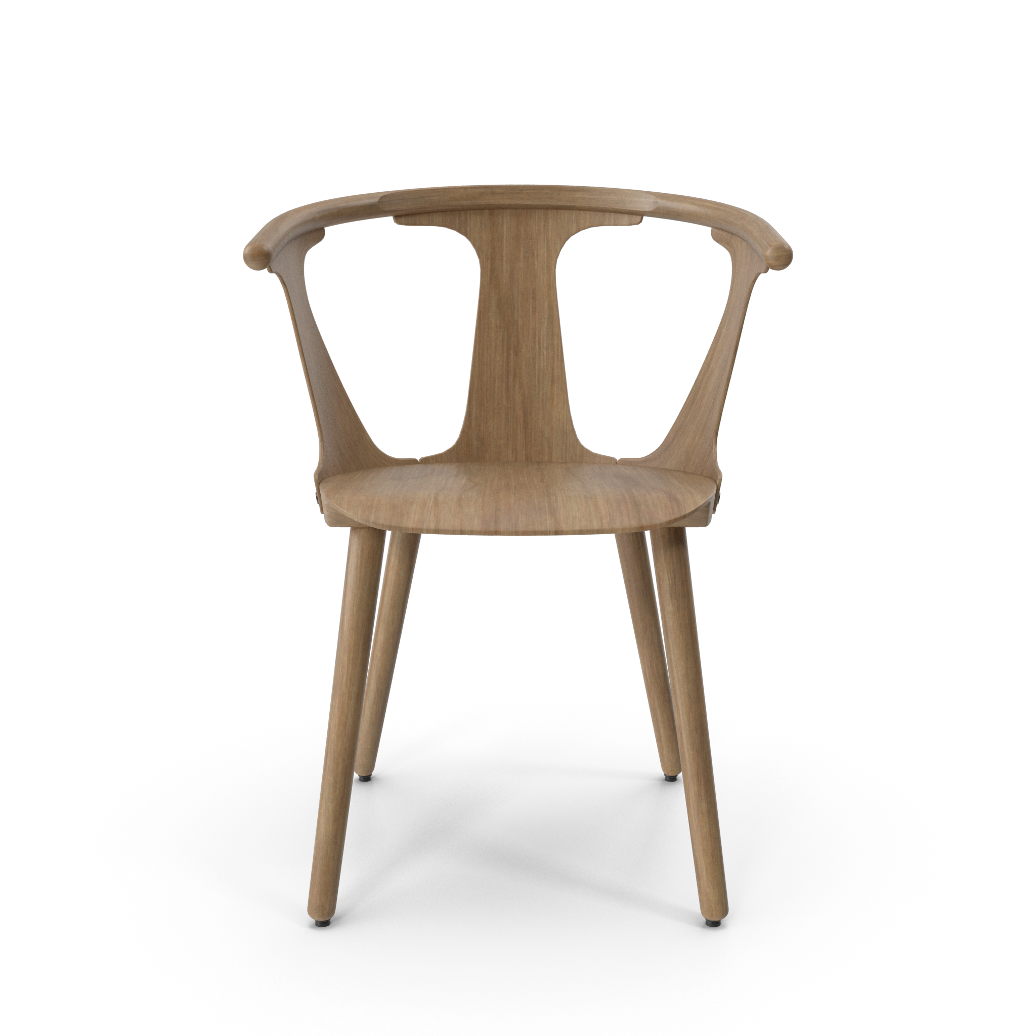 Sculptural Wood Dining Chair - NORMCORE™ Minimalistic