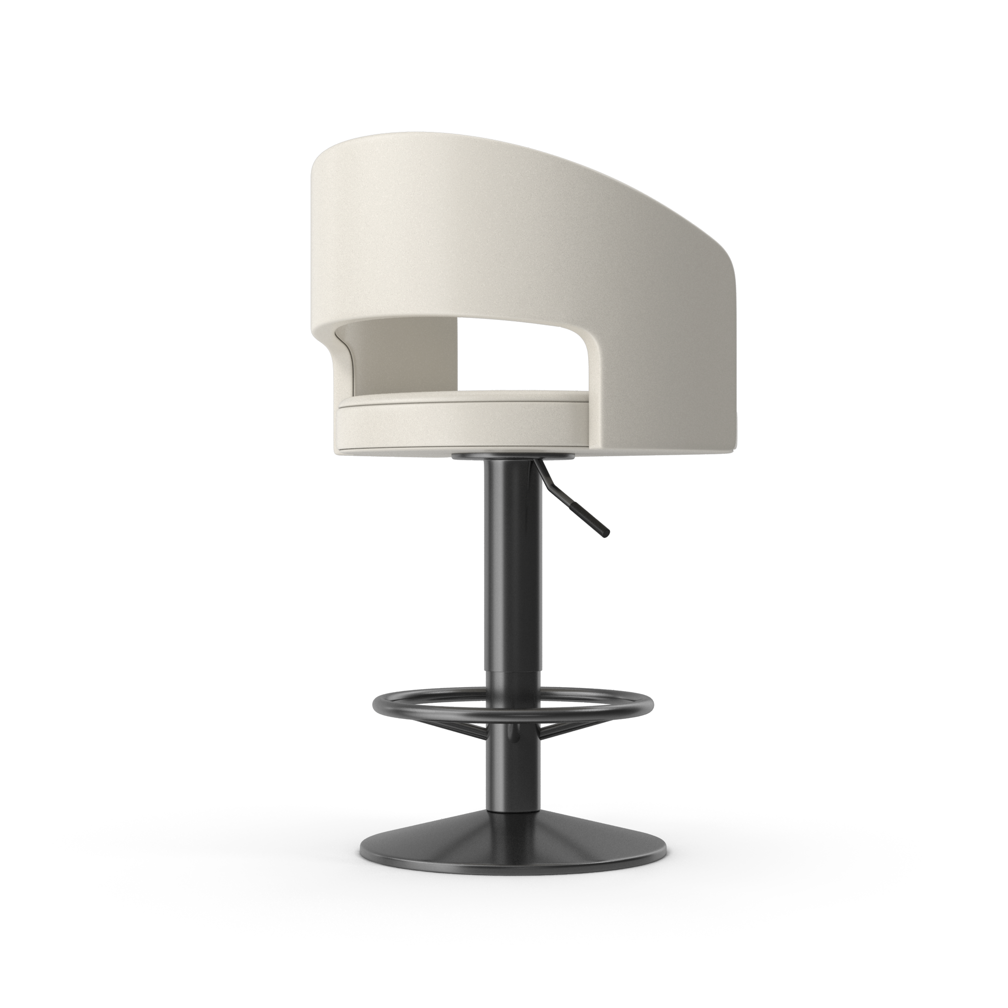 Elite Modern Circa Adjustable Bar Stool - NORMCORE™ Minimalistic