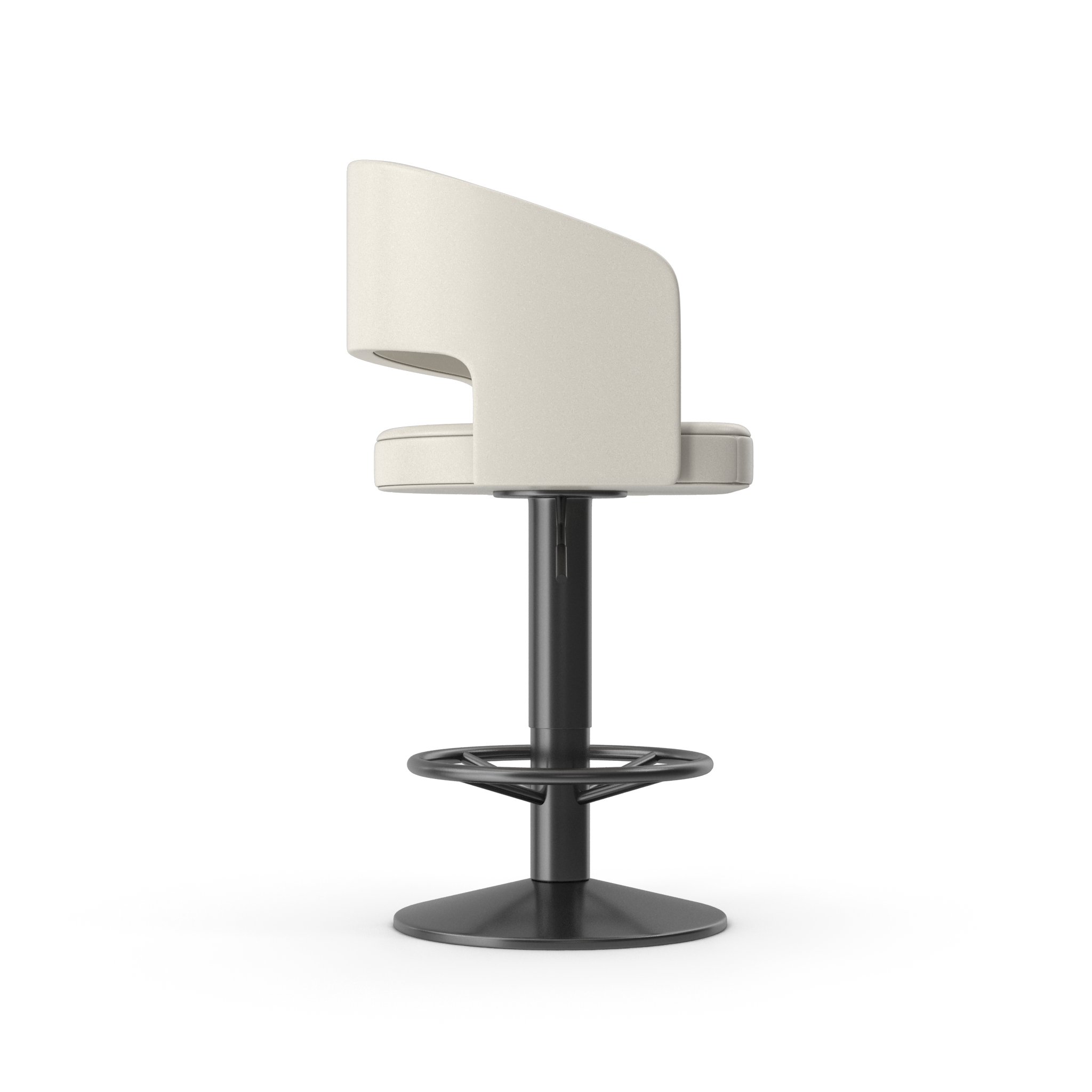 Elite Modern Circa Adjustable Bar Stool - NORMCORE™ Minimalistic
