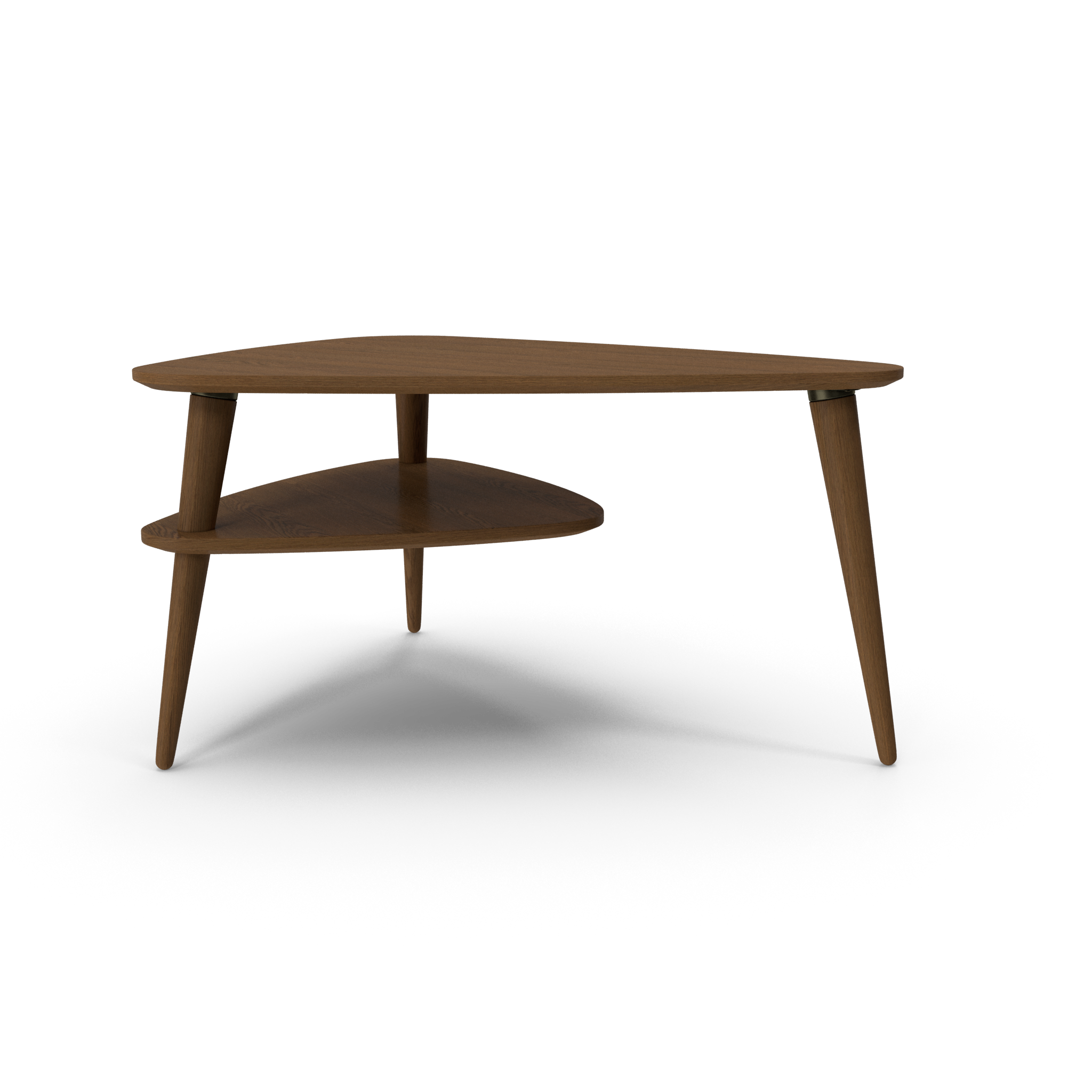 Modern Boomerang Coffee Table - NORMCORE™ Minimalistic