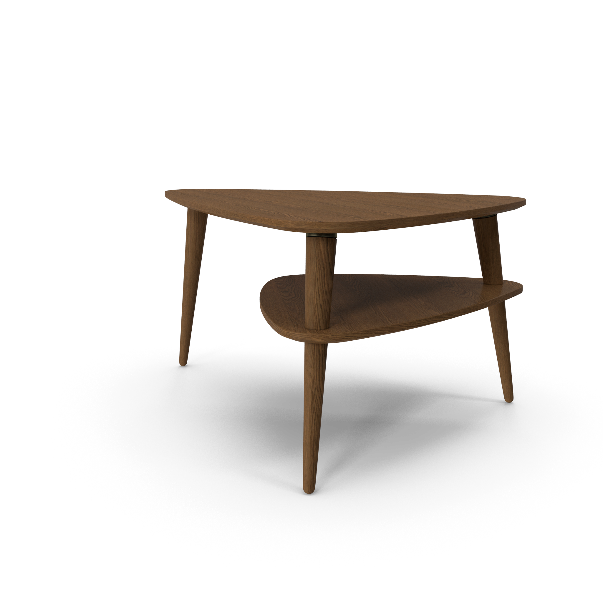 Modern Boomerang Coffee Table - NORMCORE™ Minimalistic