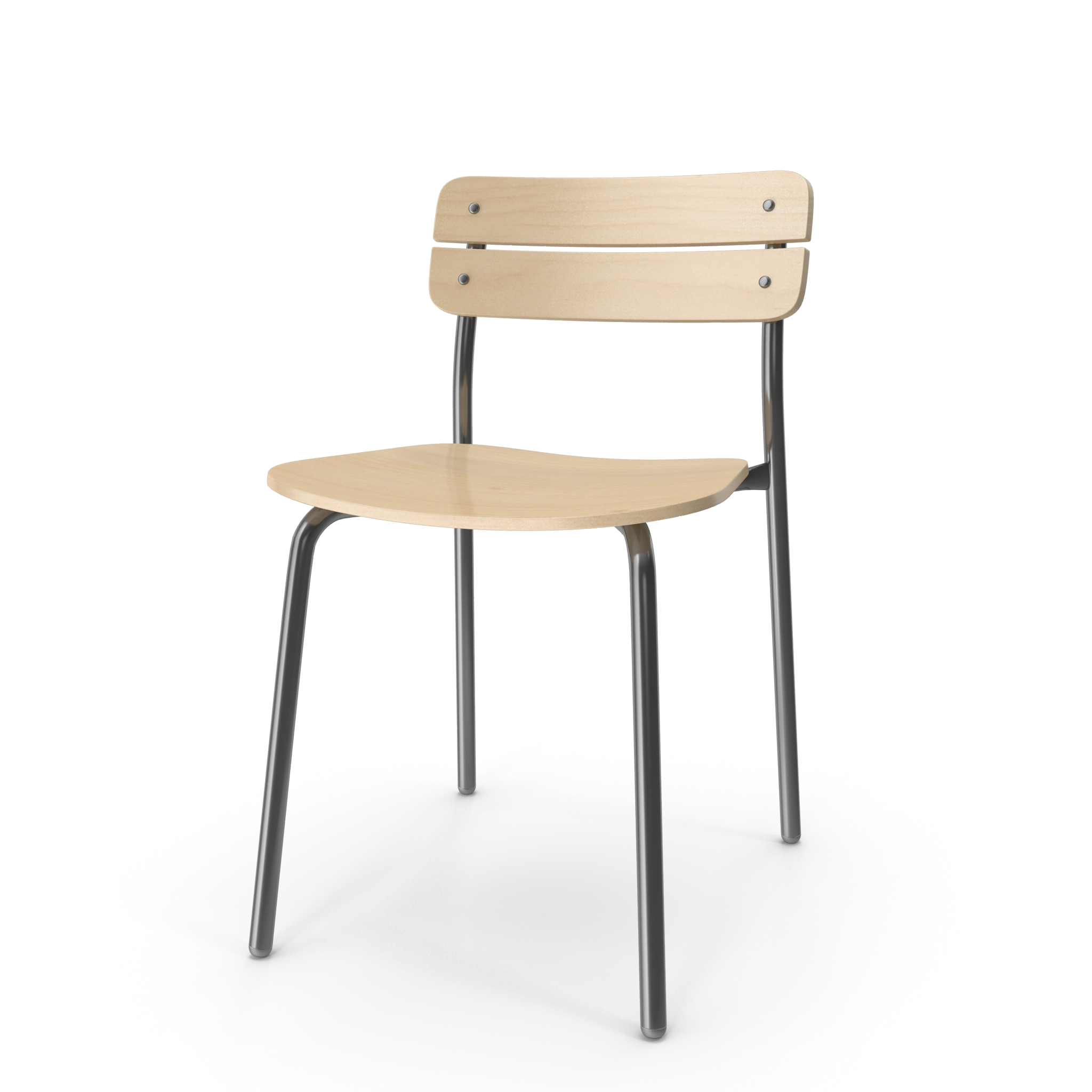Industrial Schoolhouse Chair