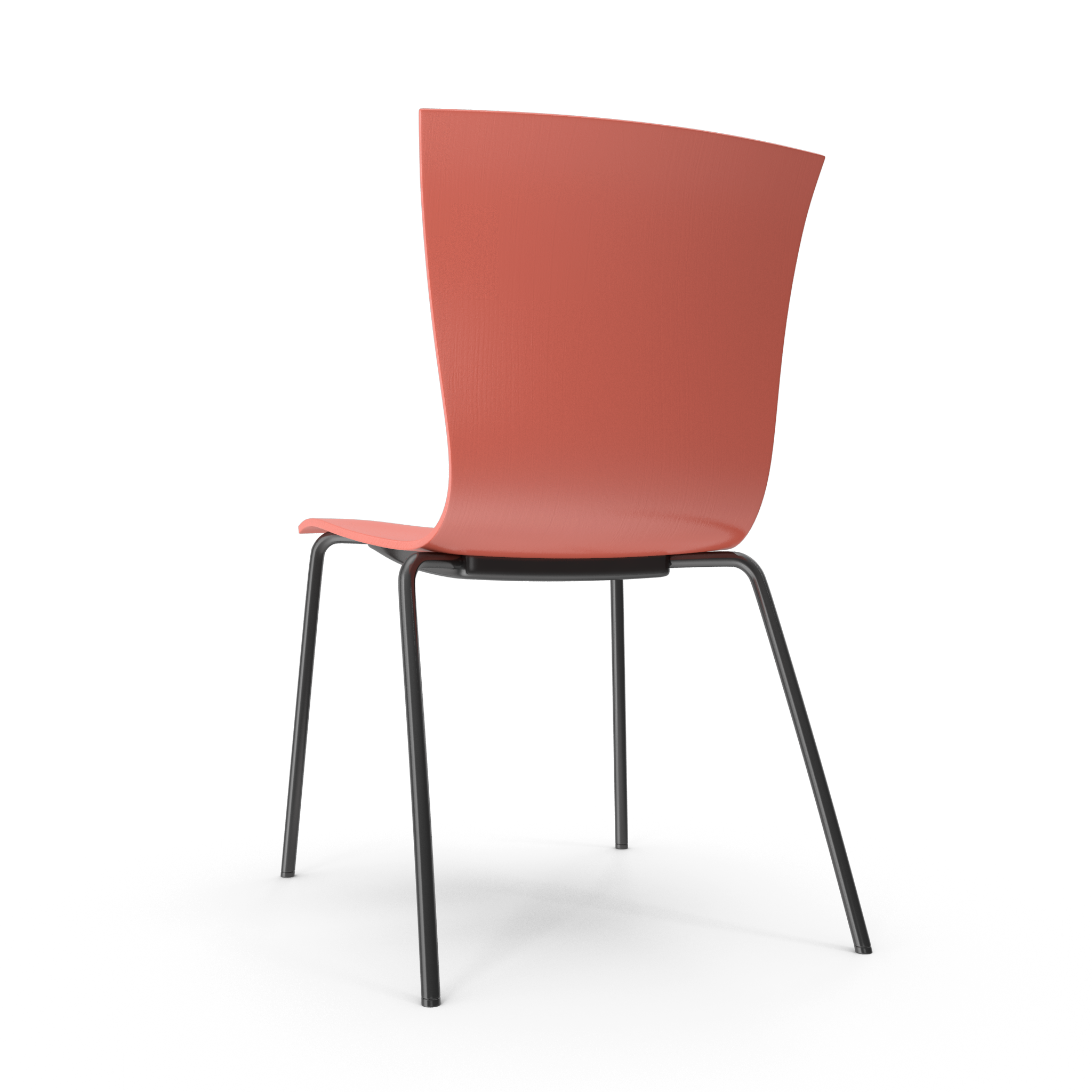 Modern Molded Plastic Dining Chair - NORMCORE™ Minimalistic