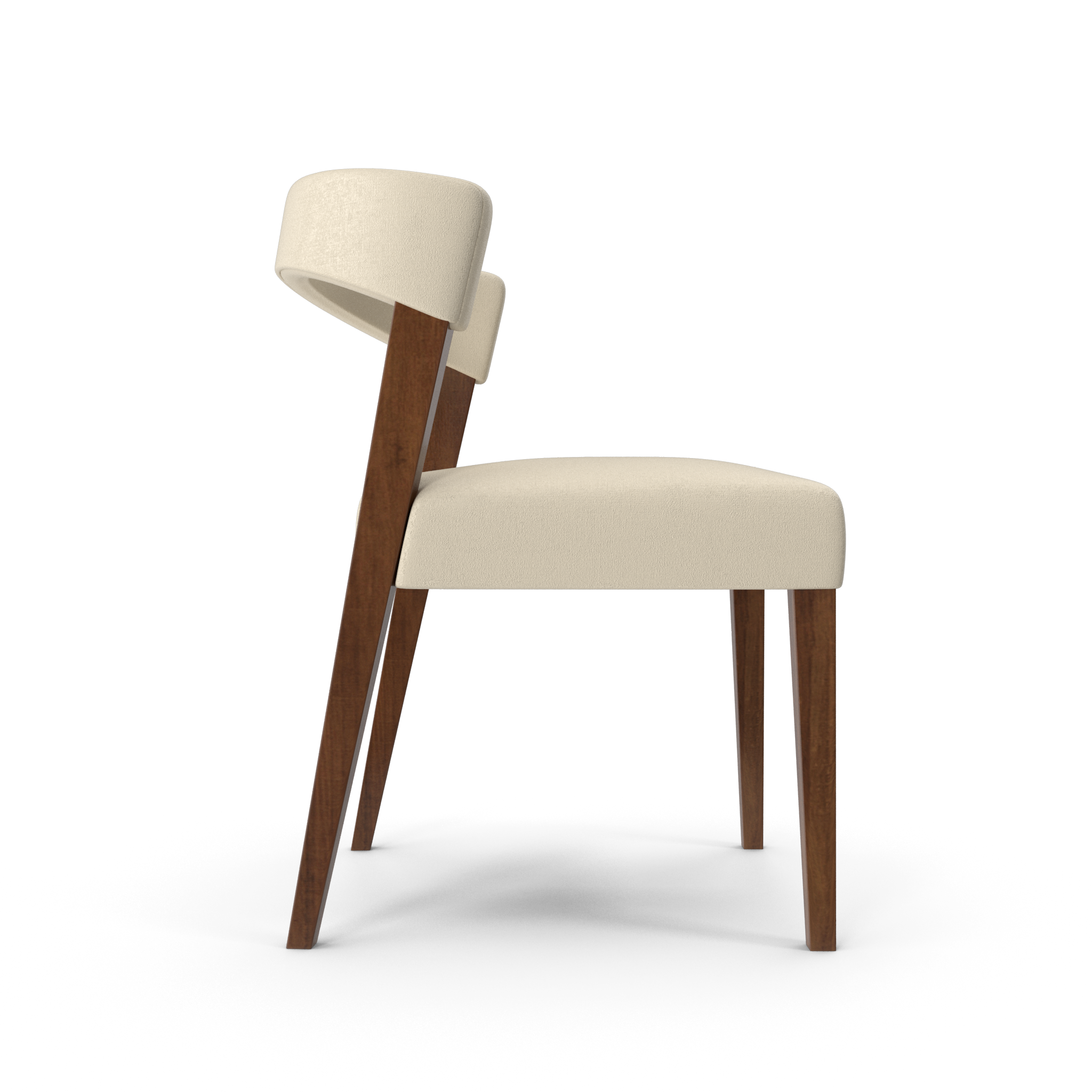 Contemporary Upholstered Dining Chair - NORMCORE™ Minimalistic