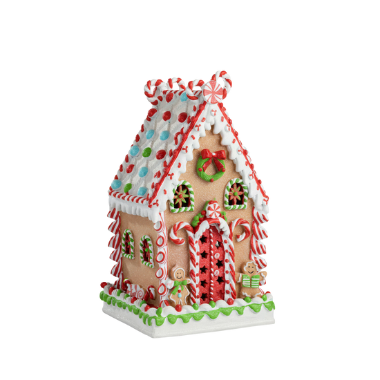 Light-Up Gingerbread House