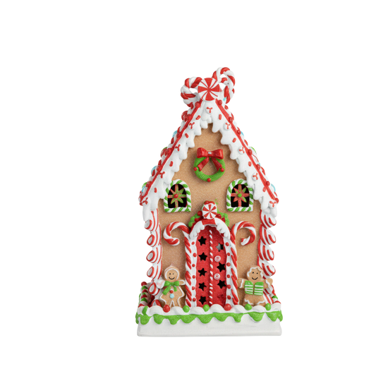 Light-Up Gingerbread House