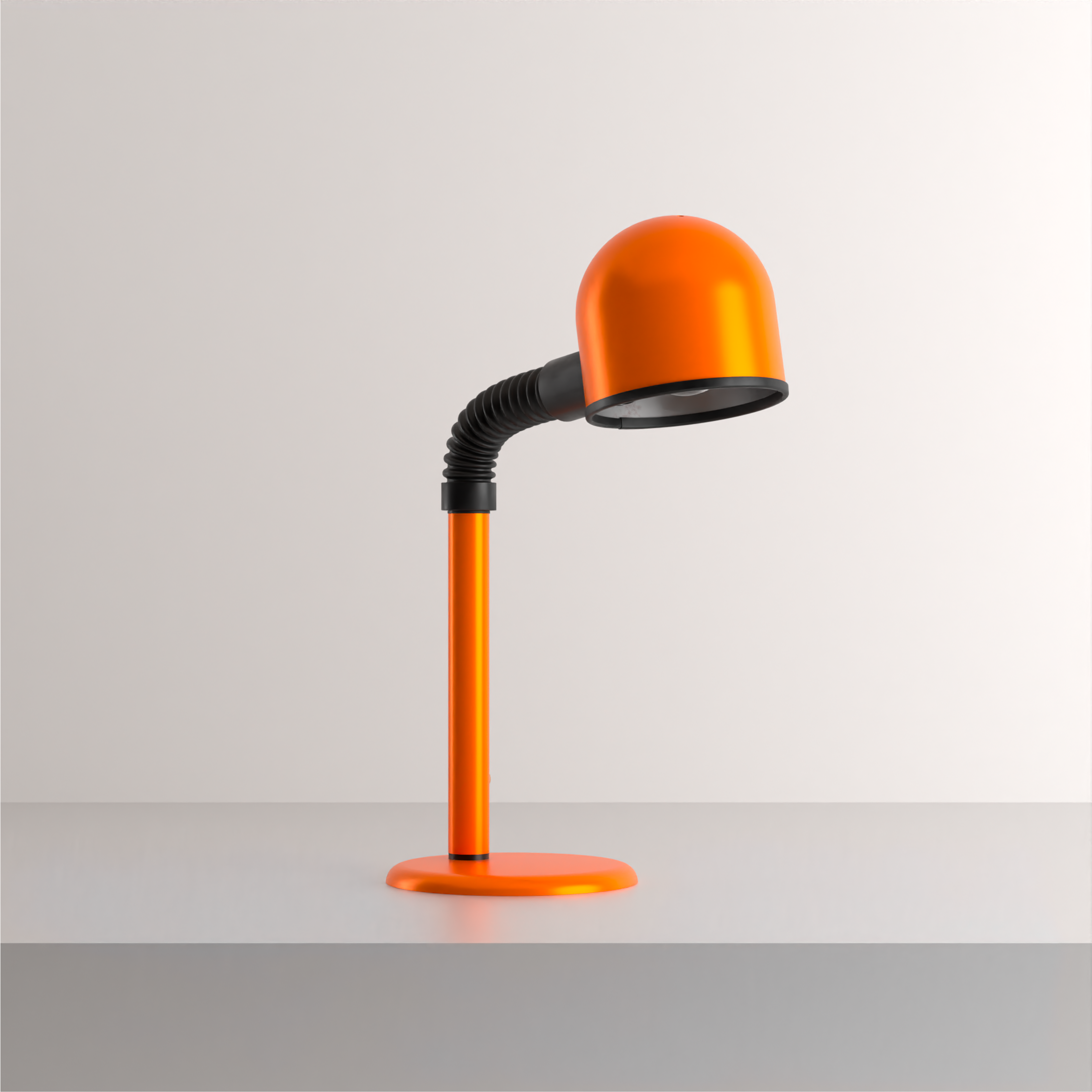 Orange Table Lamp