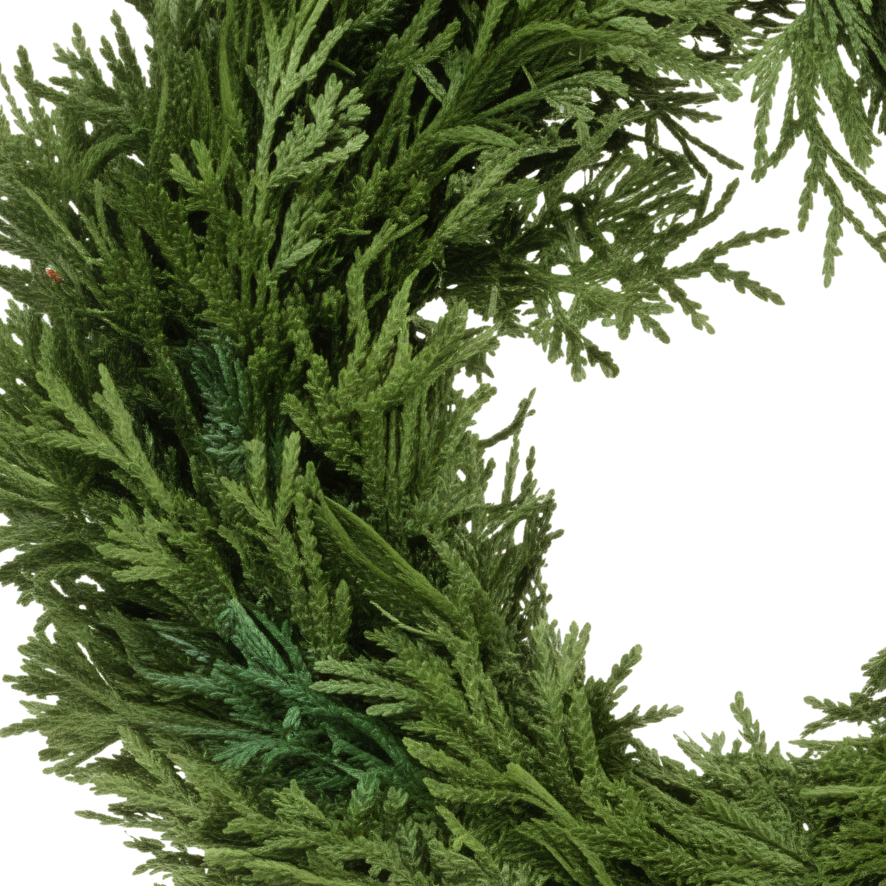 Faux Cedar Christmas Wreath