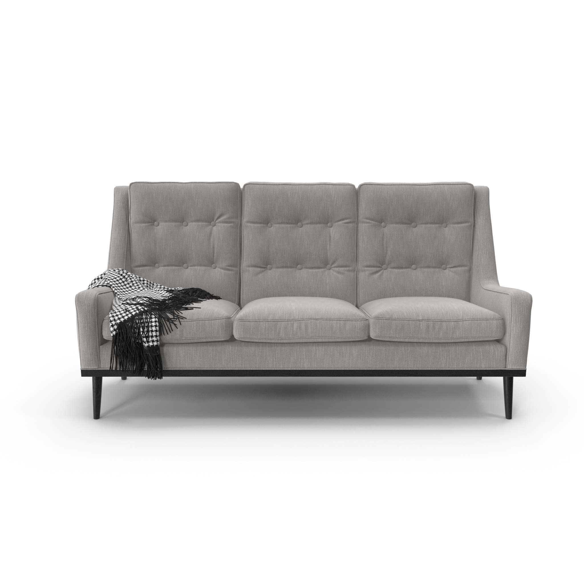 Elegant High-Back Sofa with Button Tufting - NORMCORE™ Minimalistic
