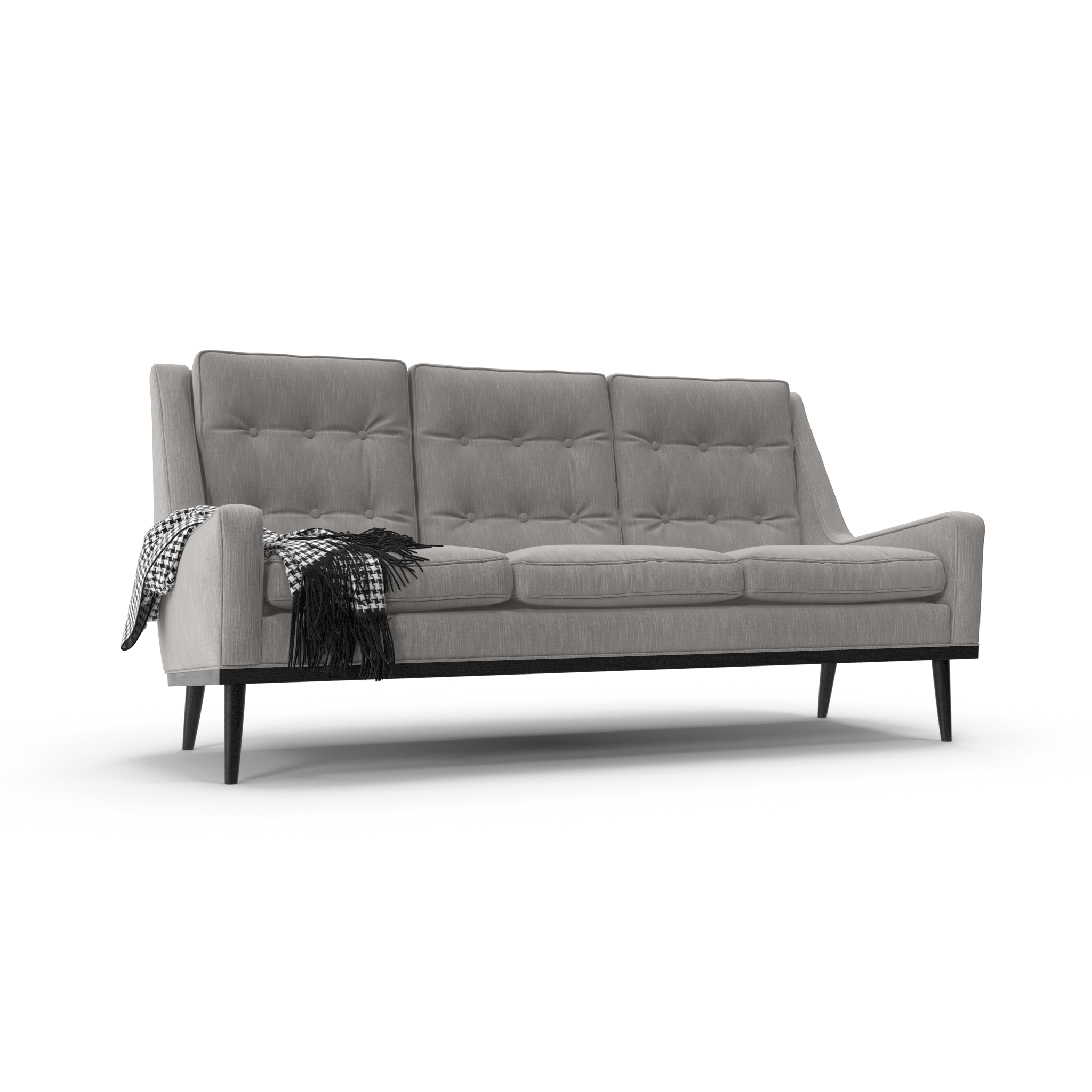 Elegant High-Back Sofa with Button Tufting - NORMCORE™ Minimalistic