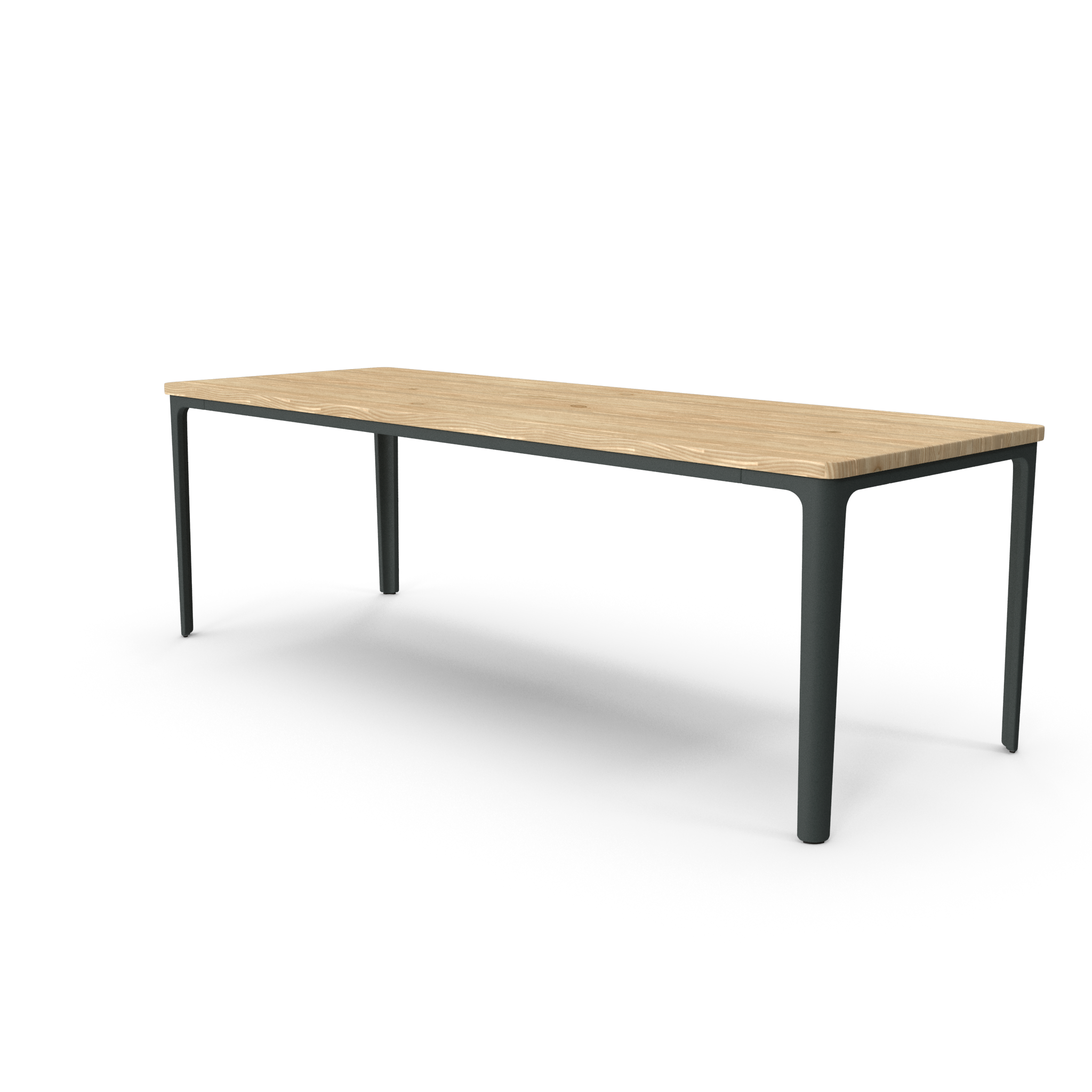Modern Wood and Metal Table - NORMCORE™ Minimalistic