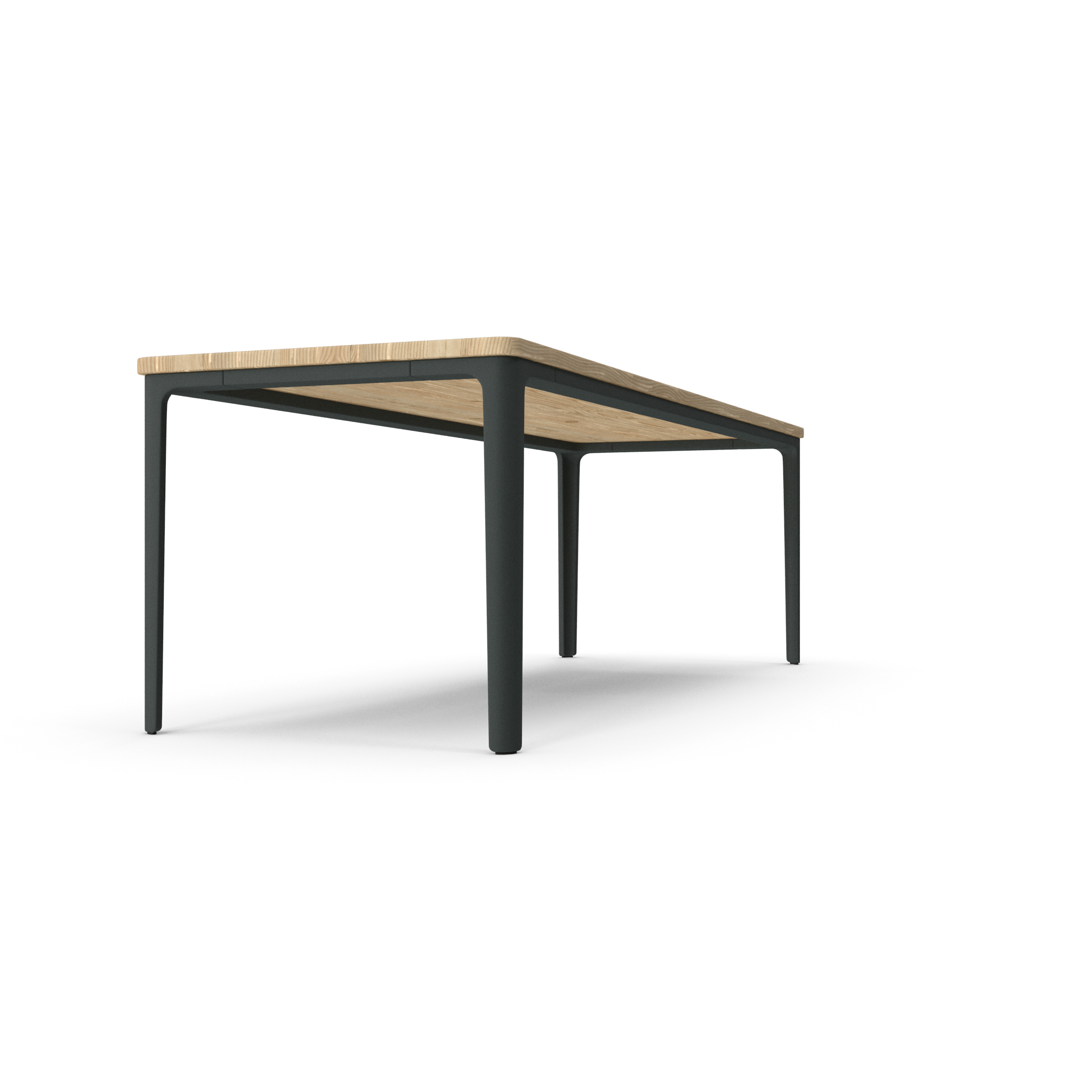 Modern Wood and Metal Table - NORMCORE™ Minimalistic