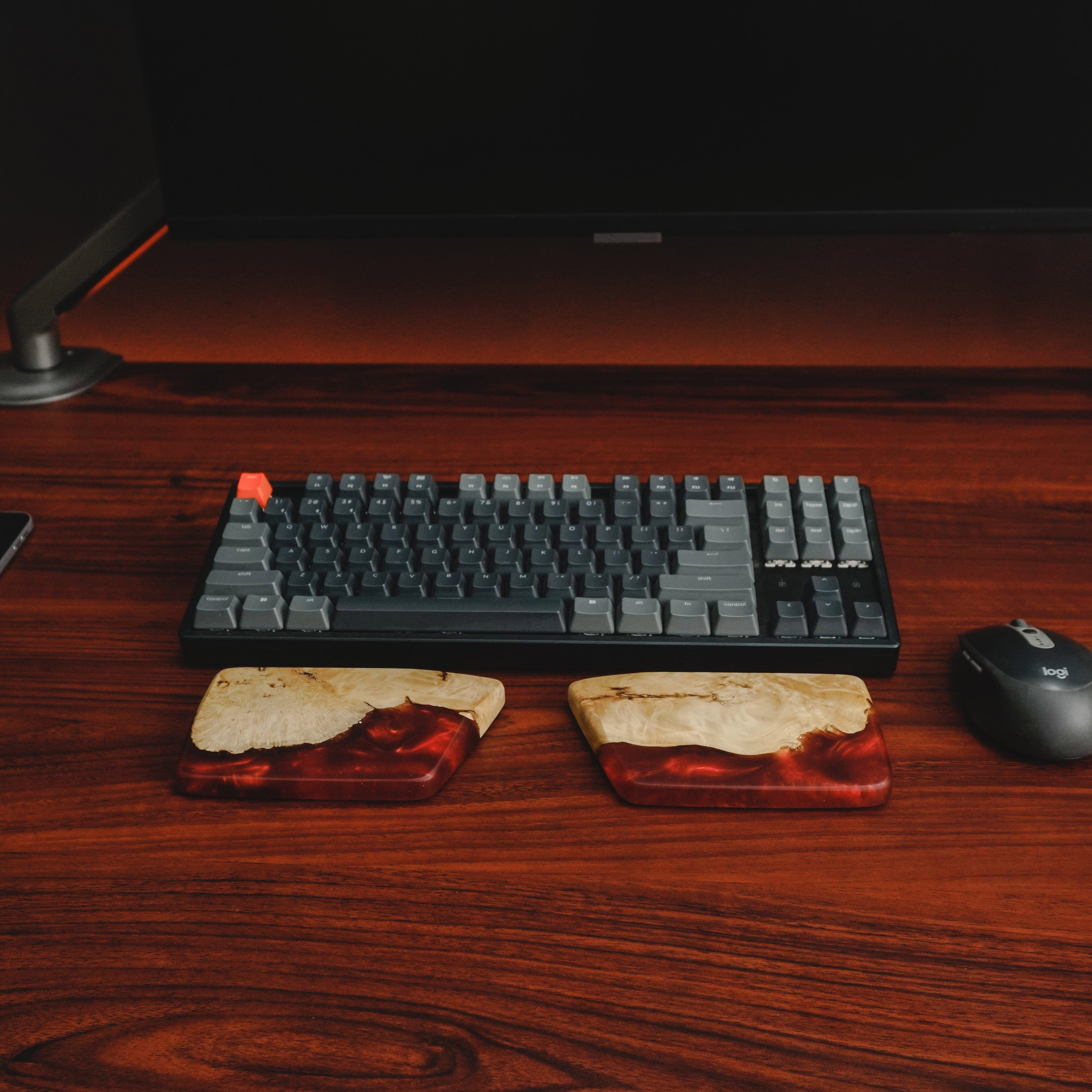 Nu Resin Split Wrist Rest - NORMCORE™ Minimalistic