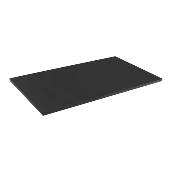 Desktop for Atlas Sit-Stand Desk Frame Charcoal