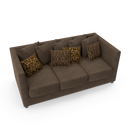 Cozy Contemporary Three-Seater Sofa - NORMCORE™ Minimalistic