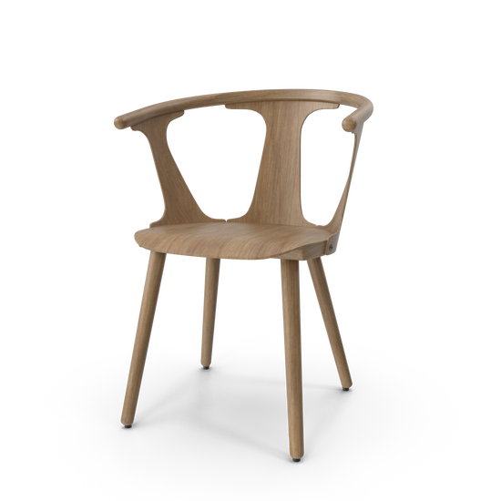 Sculptural Wood Dining Chair