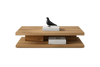 Two-Tier Wooden Coffee Table