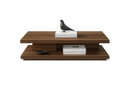 Two-Tier Wooden Coffee Table