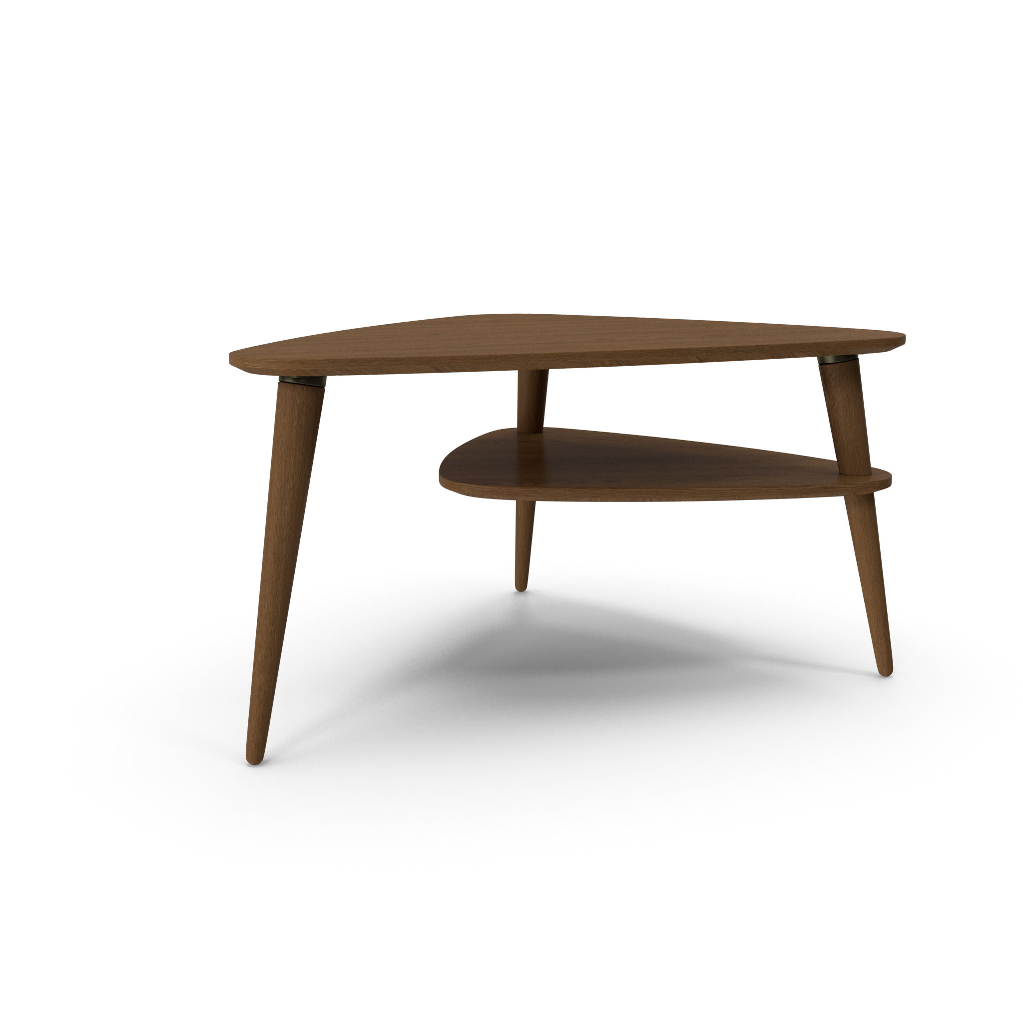 Modern Boomerang Coffee Table - NORMCORE™ Minimalistic