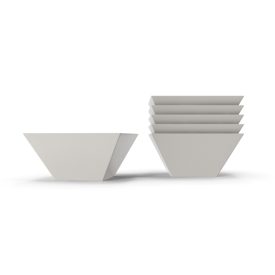 Square bowls