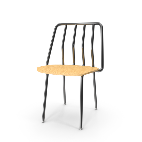 Modern Tubular Steel Chair