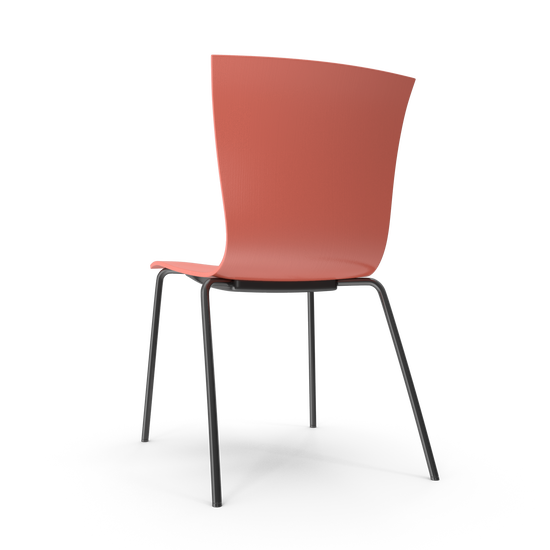 Modern Molded Plastic Dining Chair