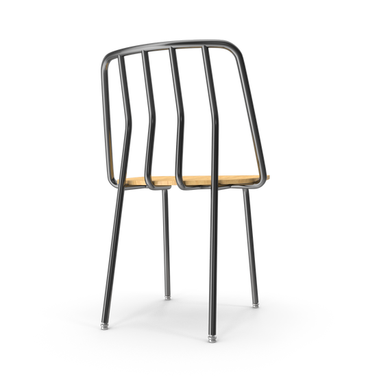 Modern Tubular Steel Chair