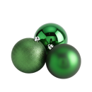 Mixed Finish Christmas Bauble Set
