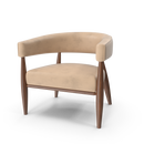 Modern Barrel Back Armchair - NORMCORE™ Minimalistic