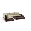 Modern L Shape Sofa And Table Set - NORMCORE™ Minimalistic