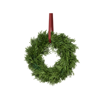 Faux Cedar Christmas Wreath