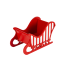 Festive Santa Sleigh Decoration