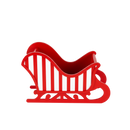 Festive Santa Sleigh Decoration