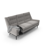 Elegant High-Back Sofa with Button Tufting - NORMCORE™ Minimalistic