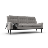 Elegant High-Back Sofa with Button Tufting - NORMCORE™ Minimalistic
