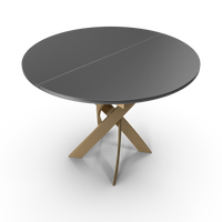 Table with Intersecting Base - NORMCORE™ Minimalistic