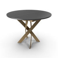 Table with Intersecting Base - NORMCORE™ Minimalistic