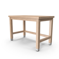 Wood Utility Table - NORMCORE™ Minimalistic