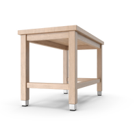 Wood Utility Table - NORMCORE™ Minimalistic