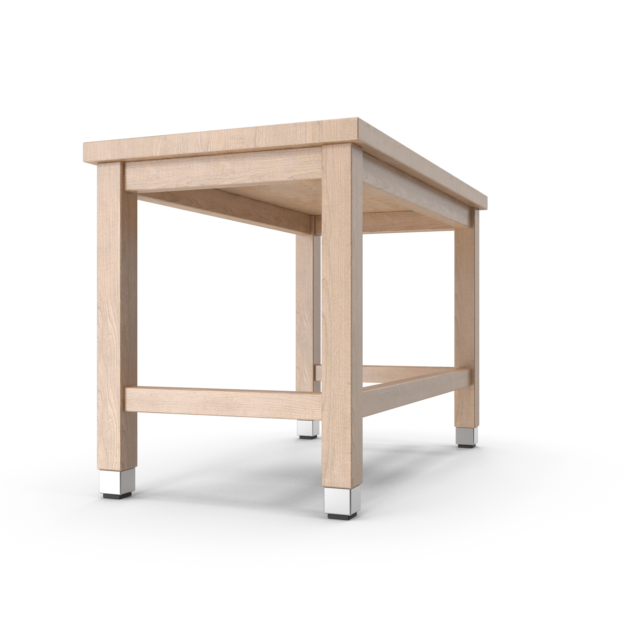 Wood Utility Table - NORMCORE™ Minimalistic