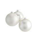 Mixed Finish Christmas Bauble Set