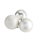 Mixed Finish Christmas Bauble Set